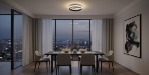 Aplica LED Moderna 38W Rotunda 3 Functii LZ3916 - Img 2