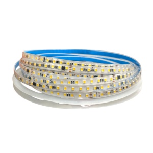 Banda LED 2835 120 SMD/ML CCT Interior/Exterior Silicon 220V Rola 10m - Img 1