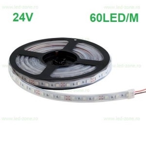 Banda LED 2835 60 SMD/ML Submersibila 24V - Img 1