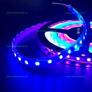 Banda LED 5050 60 SMD/ML Digitala RGB Submersibila 12V - Img 5