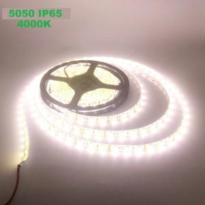 Banda LED 5050 60 SMD/ML Silicon Alb Natural 12V - Img 3