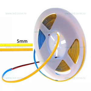 Banda LED COB 384 LED/ML Interior 5mm 12V - Img 1