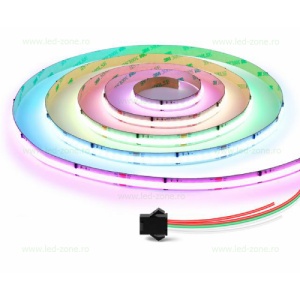 Banda LED COB 576 LED/ML RGB Interior Digitala 12V - Img 3