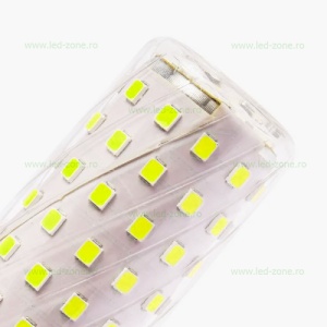 Bec LED E27 16W Corn 360 Grade argintiu - Img 2