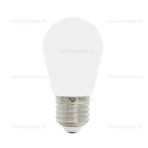 Bec LED E27 2W Glob Clar Color - Img 7