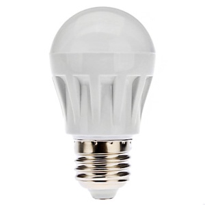 Bec LED E27 3W Glob Mat Plastic