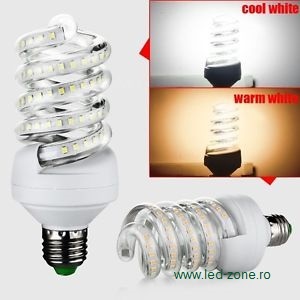 Bec LED E27 5W Spirala - Img 2