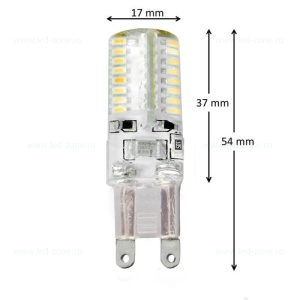 Bec LED G9 3W Corn Silicon - Img 4