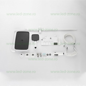 Coloana De Dus Cu Afisaj Digital Temperatura Alb-Cromat LZ05W - Img 3