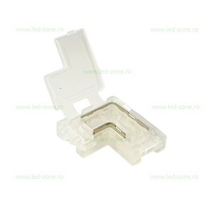 Conector Imbinare 2 Contacte Banda LED COB 8mm T - Img 3