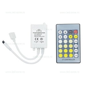 Controller Banda LED Dual White CCT 6A IR - Img 1
