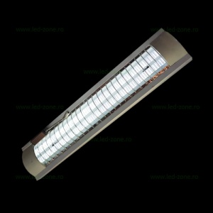 Corp Iluminat LED 2x9W 60cm cu Grila - Img 2