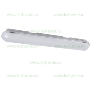 Corp Iluminat LED 40W 120cm Incastrabil Liniar BELLA Gri Emergenta - Img 2