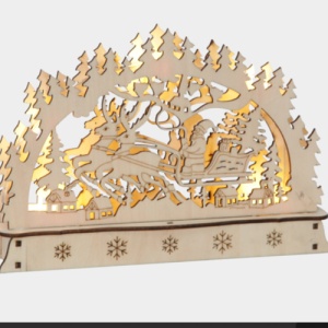 Decoratiune LED Craciun Alimentare Baterii LZ275-03 - Img 2