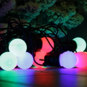 Ghirlanda 10M cu 20 Becuri LED Filament Colorat Glob