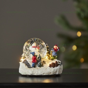 Glob LED Dinamic Om de Zapada Alimentare Baterii