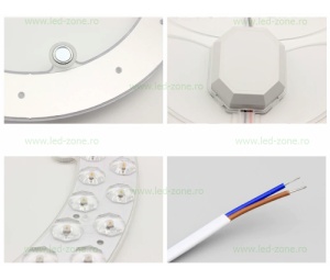 Kit LED Plafoniera 48W Rotund LZ342 - Img 2