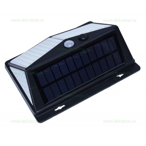 Lampa LED Exterior 40W 208 SMD Solara Senzor 3 Moduri Iluminare - Img 2