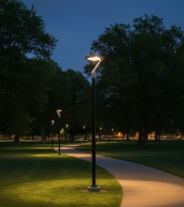 Lampa LED Iluminat Parc 100W UFO 4000K - Img 2