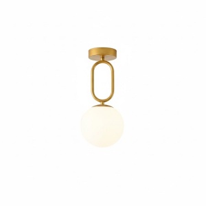 Lustra 1 Soclu E27 Aurie LZ351 - Img 2