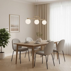 Lustra 3 Socluri E27 Aurie LZ5173