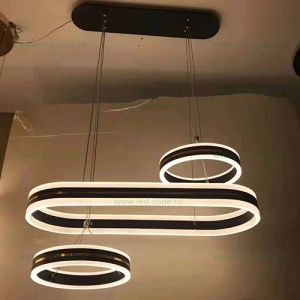 Lustra LED 100W Dimabila 3 Functii cu Telecomanda LZ1021-2 - Img 2