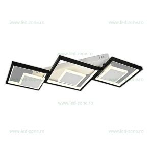 Lustra LED 126W 3 Functii Dimabila cu Telecomanda LZR9059-S1 - Img 2