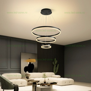 Lustra LED 144W Dimabila 3 Functii cu Telecomanda LZ13 - Img 2