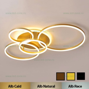 Lustra LED 153W 3 Functii Dimabila cu Telecomanda LZ162-4