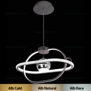 Lustra LED 166W Dimabila 3 Functii cu Telecomanda LZ1273-1
