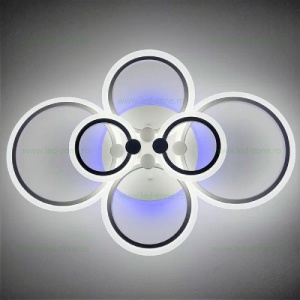 Lustra LED 176W 3 Functii RGB Dimabila cu Telecomanda LZK38-2+2+2 - Img 3
