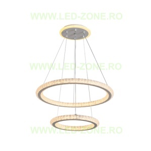 Lustra LED 196W 3 Functii Dimabila cu Telecomanda Cristal LZ5960-500
