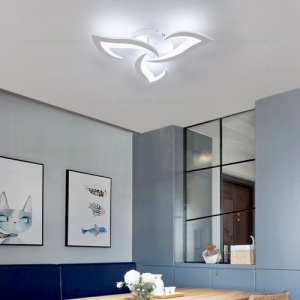 Lustra LED 40W 3 Functii Alba Dimabila cu Telecomanda LZ16801-3
