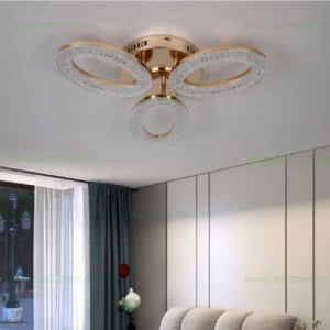 Lustra LED 60W 3 Functii Dimabila cu Telecomanda LZ303-3 - Img 3