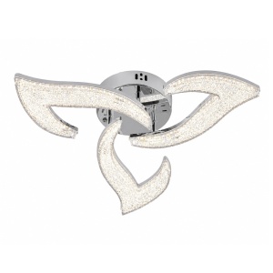 Lustra LED 70W Crom cu Telecomanda LZ9288-3