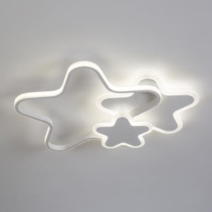 Lustra LED 80W Alba cu Telecomanda LZ132