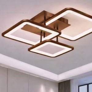 Lustra LED 80W Maro 3 Functii cu Telecomanda LZ131