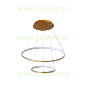 Lustra LED 92W Dimabila 3 Functii cu Telecomanda sau Telefon LZ1763-500 - Img 4