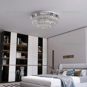 Lustra LED 98W 3 Functii Dimabila cu Telecomanda LZ1102-500Y - Img 4
