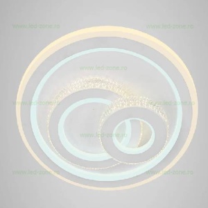 Lustra LED 99W 3 Functii Dimabila cu Telecomanda sau Telefon Cristal LZ9783-480Y/9116