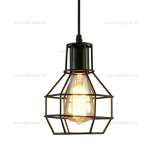 Lustra Spider 8 Socluri E27 Vintage 1