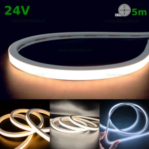 Neonflex LED 24V 9W/ML 12x12mm Rola 10M - Img 1