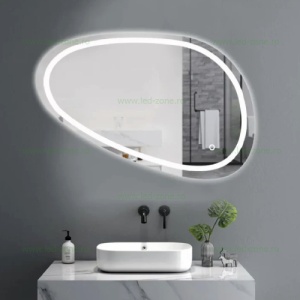 Oglinda Baie LED 80x45cm Touch Dezaburire LZJ18 - Img 3