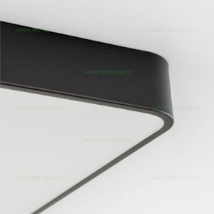 Panou LED 24W 30x30cm Aplicat Negru RGB-CCT cu Telecomanda - Img 5