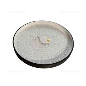 Panou LED 50W D-40cm Aplicat Negru RGB-CCT cu Telecomanda - Img 8