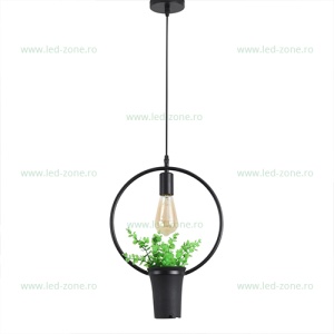 Pendul Soclu E27 Negru LZ1701-D - Img 3