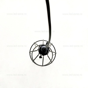 Pendul Soclu E27 Vintage Negru LZ01 - Img 4
