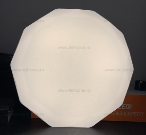 Plafoniera LED 24W Rotunda 3 Functii Diamant