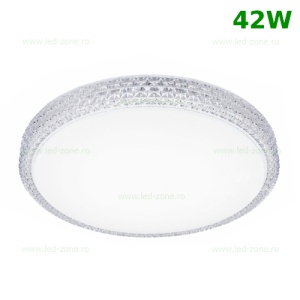 Plafoniera LED 42W Rotunda Model Cristal