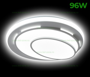 Plafoniera LED 96W Rotunda 3 Functii cu Telecomanda LZ1128